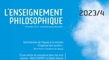 "La raison d'agir" dans "L'enseignement philosophique"